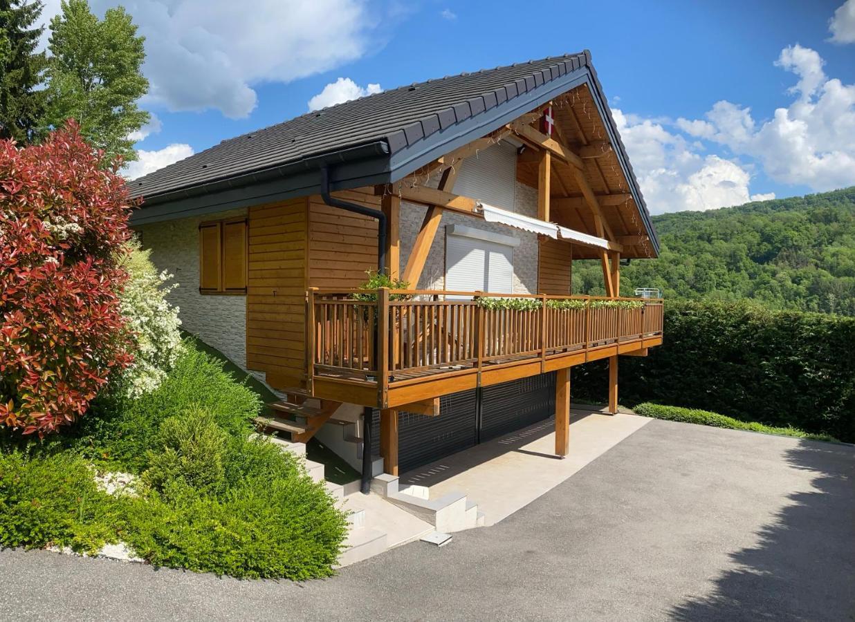 Вилла Chalet A La Campagne Coise-Saint-Jean-Pied-Gauthier Экстерьер фото